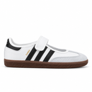 Adidas Samba Jane White Black: perfil lateral