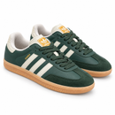 Adidas Samba OG sintético – Green Off White — par em perspectiva