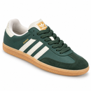 Adidas Samba OG sintético – Green Off White — vista frontal direita