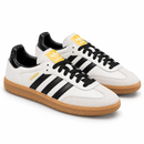 Adidas Samba OG Sintético White Off White Black: par em três quartos