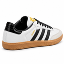 Adidas Samba OG Sintético White Off White Black: vista traseira em três quartos