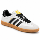 Adidas Samba OG Sintético White Off White Black: vista frontal direita