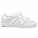Adidas Samba OG Textura - Branco - vista lateral em fundo branco