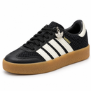 Adidas Sambae tricote – Black Off White — vista frontal esquerda