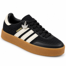 Adidas Sambae tricote – Black Off White — vista frontal direita