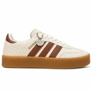 Adidas Sambae tricote – Off White Caramel — vista lateral