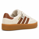 Adidas Sambae tricote – Off White Caramel — vista traseira