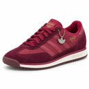 Adidas SL 72 – Burgundy Off White: vista frontal esquerda