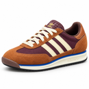 Adidas SL 72 Caramel Burgundy Off White: vista frontal esquerda
