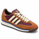 Adidas SL 72 Caramel Burgundy Off White: vista frontal direita