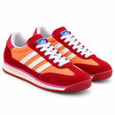 Adidas SL 72 Couro – Red/Orange — par em perspectiva