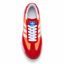Adidas SL 72 Couro – Red/Orange — vista superior