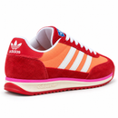 Adidas SL 72 Couro – Red/Orange — vista traseira
