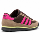 Adidas SL 72 em Couro – Tan Pink Mint — vista traseira