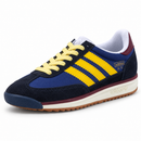 Adidas SL 72 – Navy Yellow, vista frontal esquerda