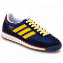 Adidas SL 72 – Navy Yellow, vista frontal direita