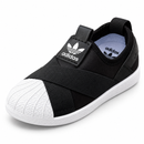 Adidas Slip On Infantil - Black White — 3