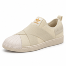 Adidas Slip On Calce Fácil Off White — 3