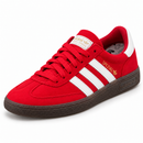 Adidas Spezial Sintético - Red/White - vista frontal em três quartos