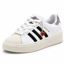 Adidas Superstar Bonega White — foto de estúdio 3