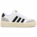 Adidas Sapatênis Trap Sup White Black Gray: vista lateral