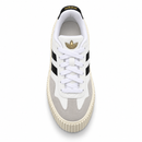 Adidas Sapatênis Trap Sup White Black Gray: vista superior