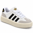 Adidas Sapatênis Trap Sup White Black Gray: vista frontal direita