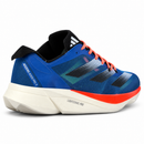 Adidas Adizero Adios Pro 3 – Blue Orange — vista traseira em diagonal