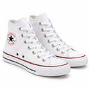All Star High – White, Burgundy & Blue — foto 2 em fundo branco