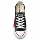 All Star Low – White & Black — Preto — foto 4 em fundo branco