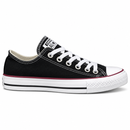 All Star Low – White & Black — Preto — foto 1 em fundo branco