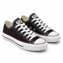 All Star Low – White & Black — Preto — foto 2 em fundo branco