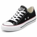 All Star Low – White & Black — Preto — foto 3 em fundo branco