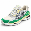 Asics Gel NYC - Cinza Verde — vista frontal em diagonal