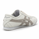 Asics Onitsuka Tiger Couro - Off White/Gray - vista traseira em três quartos