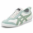 Asics Onitsuka Tiger – Off White Mint — vista frontal em diagonal