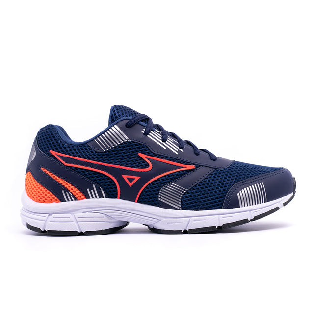 Mizuno Wave Jet 2 "Azul Marinho c/ Laranja"