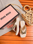 Chinelo Corrente Miu Miu