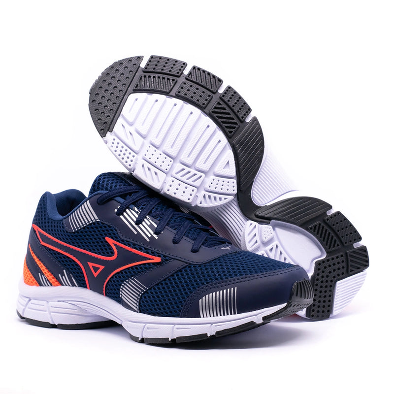 Mizuno Wave Jet 2 "Azul Marinho c/ Laranja"