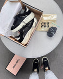 Tênis casual quenz miu miu - Preto