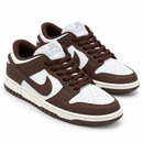 Nike Dunk Low Pro Café — par em três quartos