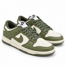Nike Dunk Verde Musgo – foto de estúdio 2 em fundo branco