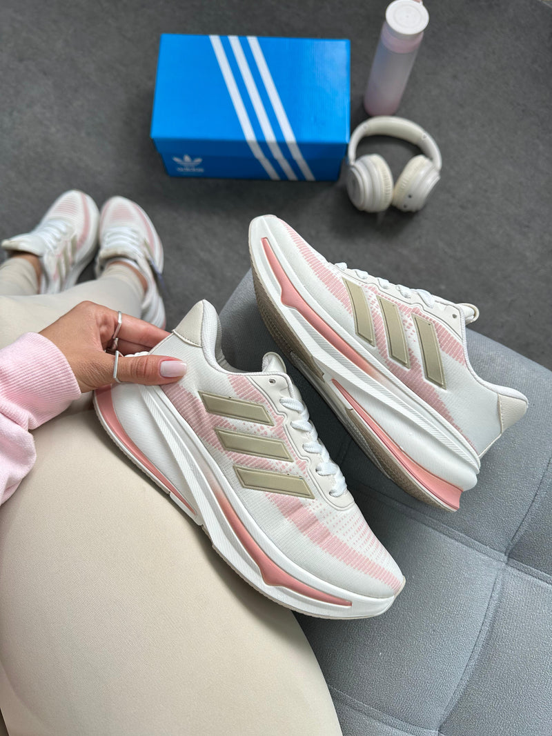 Adidas SuperNova Stride 2.0 Running - White/bege/rosa