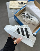 Super Star plataforma - branco/preto