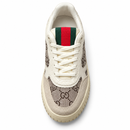 Gucci Re-Web Sneaker – Off-White & Beige — foto 4 em fundo branco