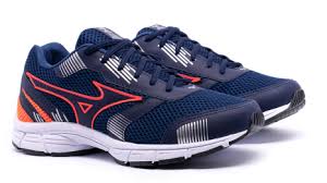 Mizuno Wave Jet 2 "Azul Marinho c/ Laranja"