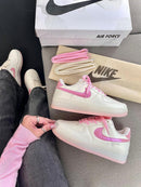 Nike air force luxo - Branco/Rosa