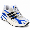 Adidas x Pharrell Jellyfish White & Blue — frente direita em fundo branco