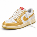 Jordan Low LX Gold White/Gold, foto de estúdio 03