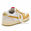 Jordan Low LX Gold White/Gold, foto de estúdio 05